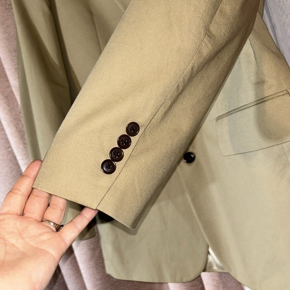 Nautica Size 40L Tan Blazer - Picture 4 of 12